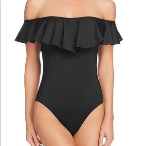 Trina Turk Gypsy Off The Shoulder Swimsuit Size 10
